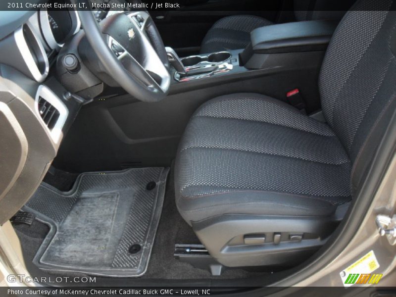 Mocha Steel Metallic / Jet Black 2011 Chevrolet Equinox LT
