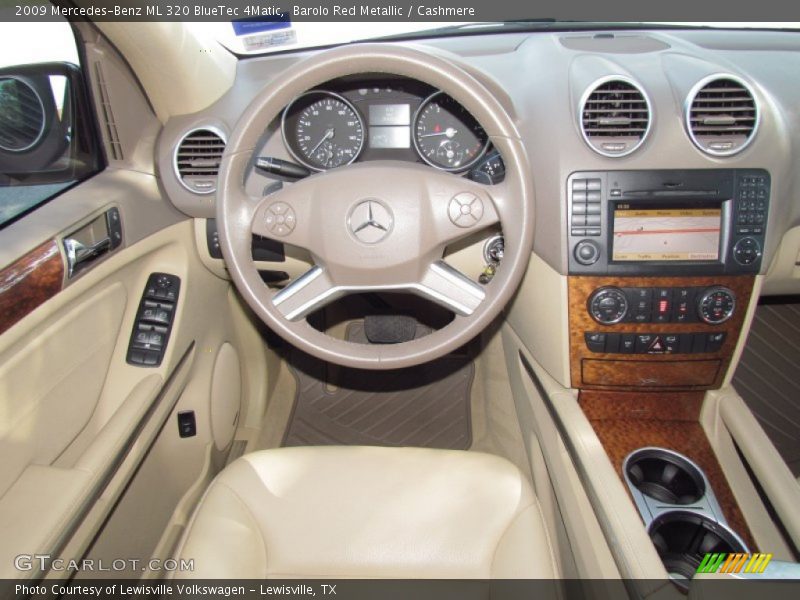Barolo Red Metallic / Cashmere 2009 Mercedes-Benz ML 320 BlueTec 4Matic
