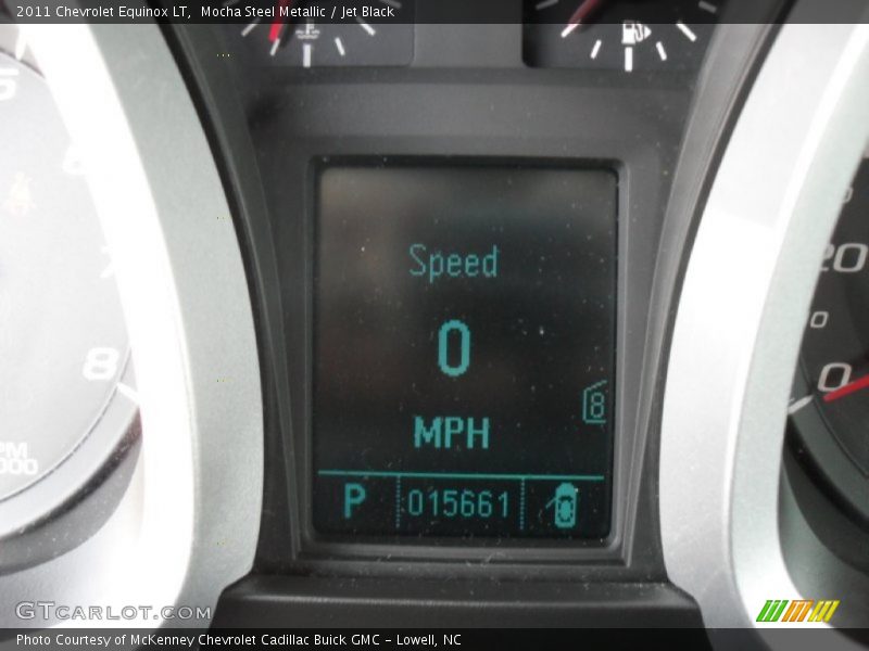 Mocha Steel Metallic / Jet Black 2011 Chevrolet Equinox LT