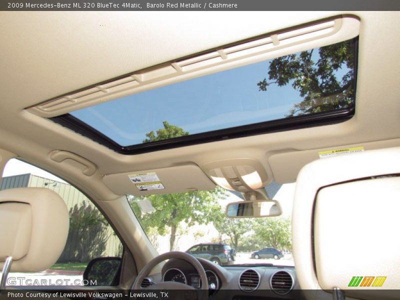 Barolo Red Metallic / Cashmere 2009 Mercedes-Benz ML 320 BlueTec 4Matic