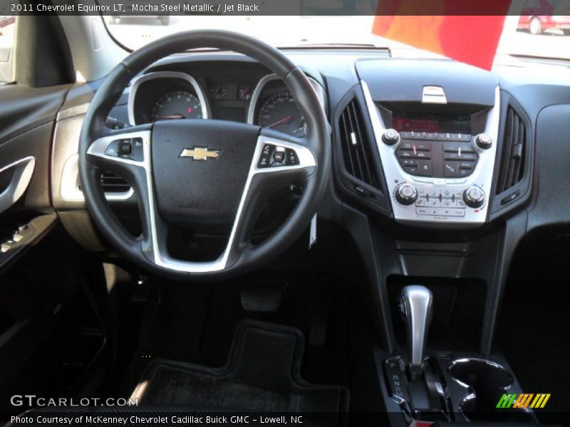 Mocha Steel Metallic / Jet Black 2011 Chevrolet Equinox LT