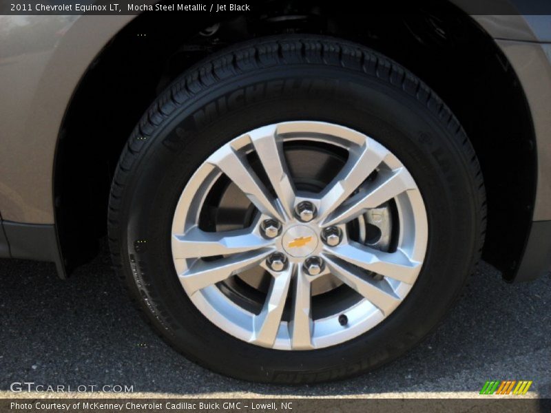 Mocha Steel Metallic / Jet Black 2011 Chevrolet Equinox LT
