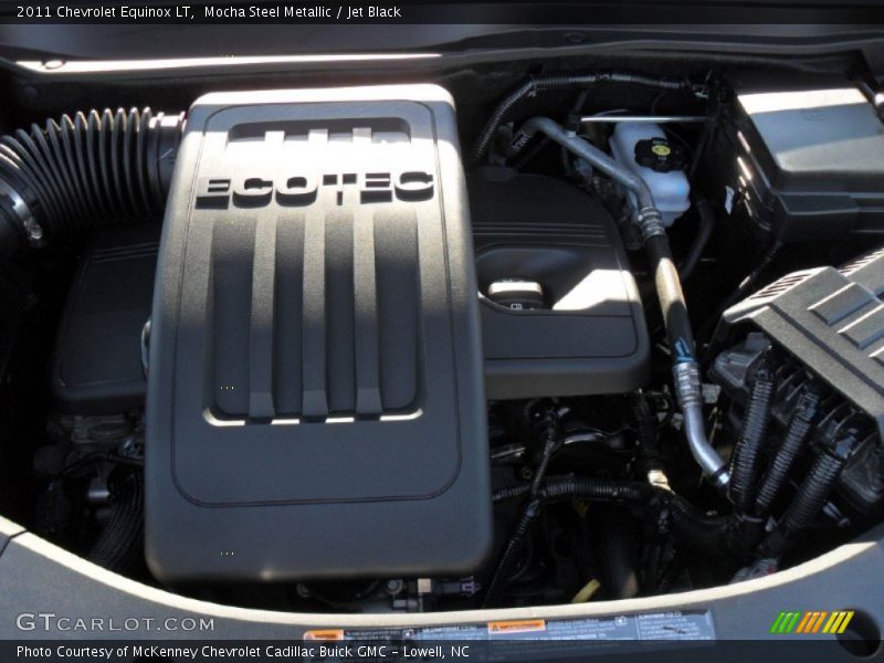 Mocha Steel Metallic / Jet Black 2011 Chevrolet Equinox LT