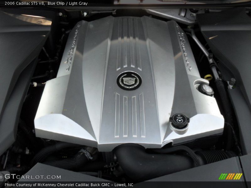 Blue Chip / Light Gray 2006 Cadillac STS V8