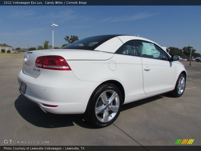 Candy White / Cornsilk Beige 2012 Volkswagen Eos Lux
