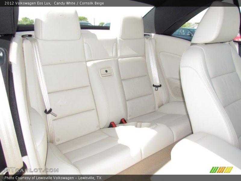 Candy White / Cornsilk Beige 2012 Volkswagen Eos Lux