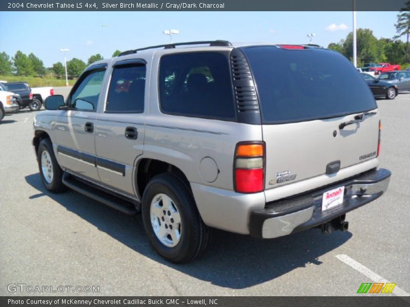 Silver Birch Metallic / Gray/Dark Charcoal 2004 Chevrolet Tahoe LS 4x4