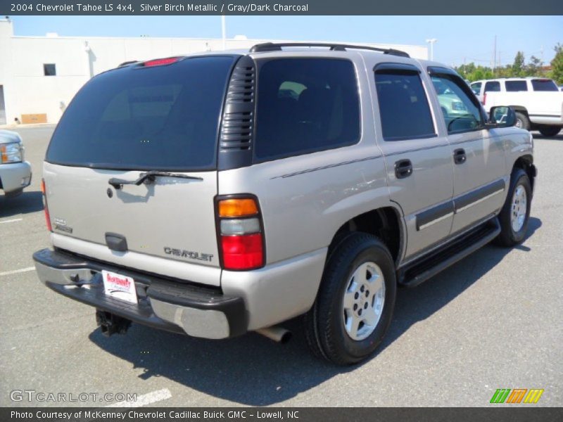 Silver Birch Metallic / Gray/Dark Charcoal 2004 Chevrolet Tahoe LS 4x4