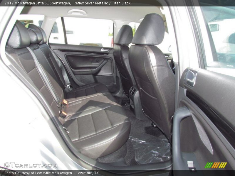 Reflex Silver Metallic / Titan Black 2012 Volkswagen Jetta SE SportWagen