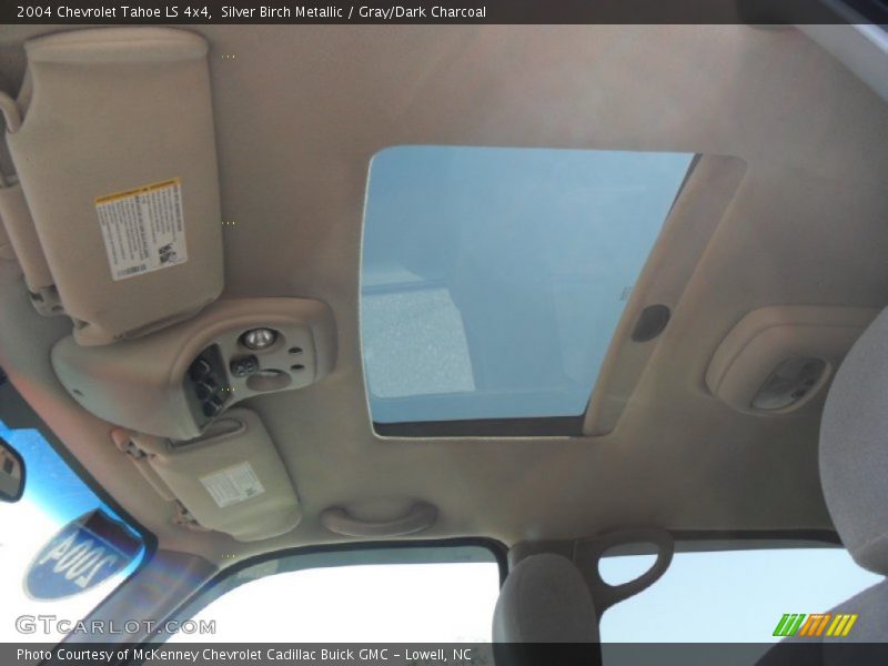 Silver Birch Metallic / Gray/Dark Charcoal 2004 Chevrolet Tahoe LS 4x4