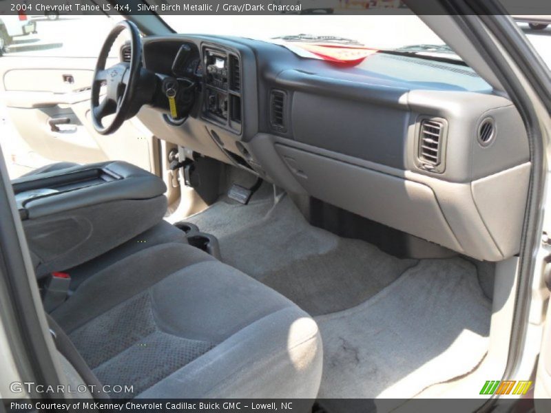Silver Birch Metallic / Gray/Dark Charcoal 2004 Chevrolet Tahoe LS 4x4