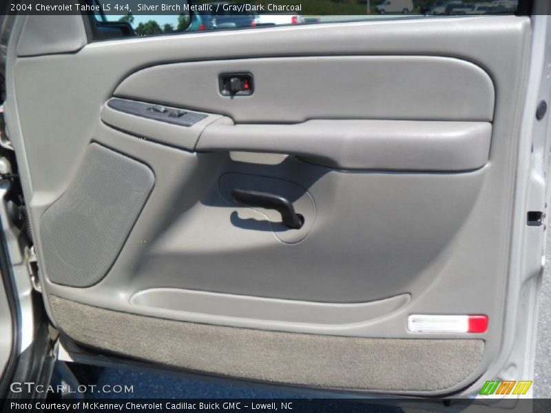 Silver Birch Metallic / Gray/Dark Charcoal 2004 Chevrolet Tahoe LS 4x4