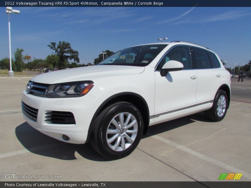  2012 Touareg VR6 FSI Sport 4XMotion Campanella White