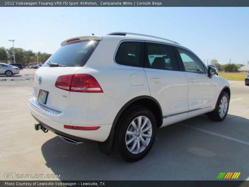 Campanella White / Cornsilk Beige 2012 Volkswagen Touareg VR6 FSI Sport 4XMotion