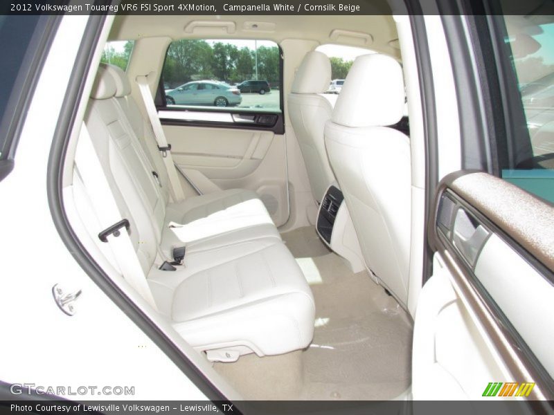 Campanella White / Cornsilk Beige 2012 Volkswagen Touareg VR6 FSI Sport 4XMotion