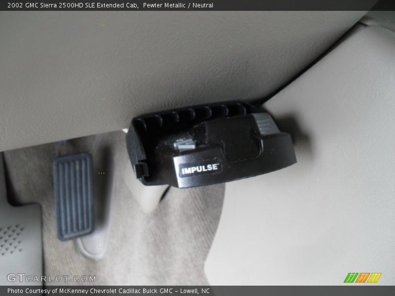 Pewter Metallic / Neutral 2002 GMC Sierra 2500HD SLE Extended Cab