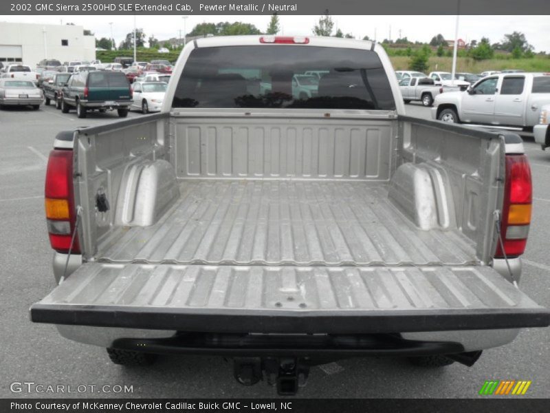 Pewter Metallic / Neutral 2002 GMC Sierra 2500HD SLE Extended Cab