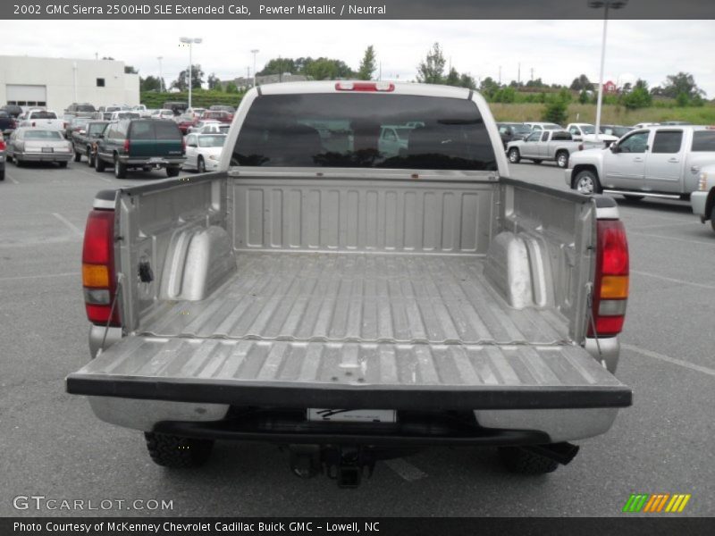 Pewter Metallic / Neutral 2002 GMC Sierra 2500HD SLE Extended Cab