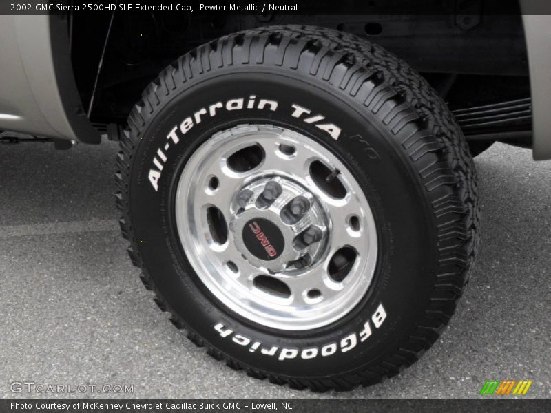 Pewter Metallic / Neutral 2002 GMC Sierra 2500HD SLE Extended Cab