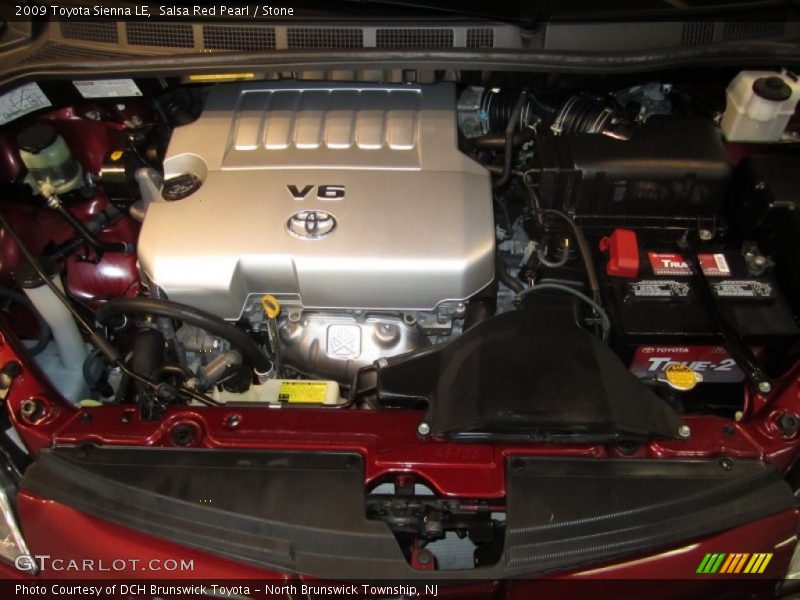 Salsa Red Pearl / Stone 2009 Toyota Sienna LE