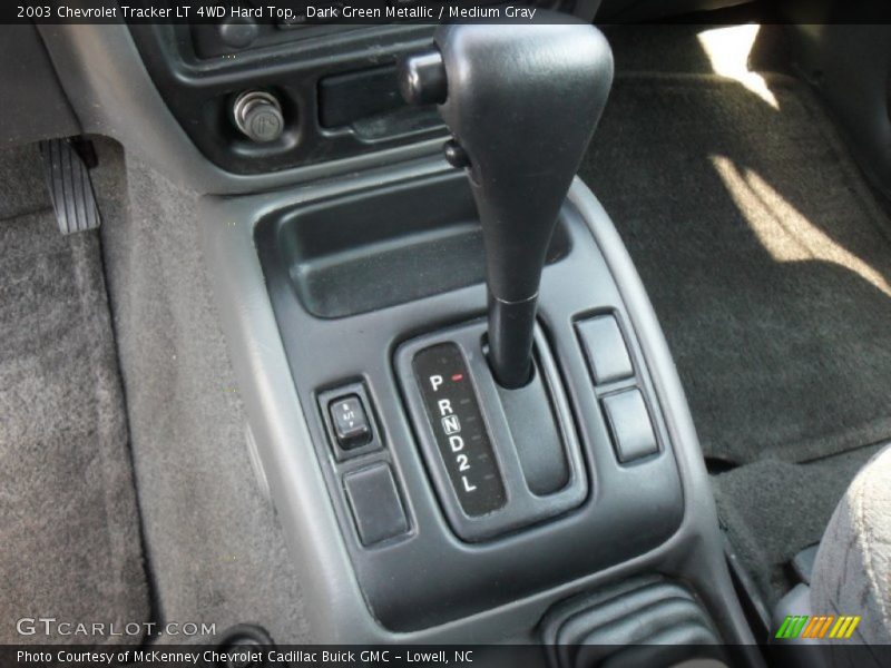  2003 Tracker LT 4WD Hard Top 4 Speed Automatic Shifter
