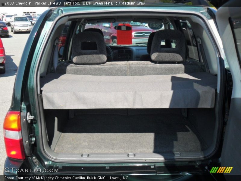  2003 Tracker LT 4WD Hard Top Trunk
