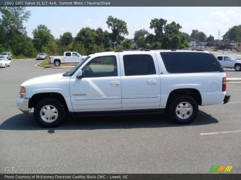 Summit White / Neutral/Shale 2003 GMC Yukon XL SLT 4x4