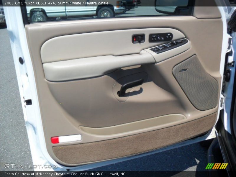 Summit White / Neutral/Shale 2003 GMC Yukon XL SLT 4x4