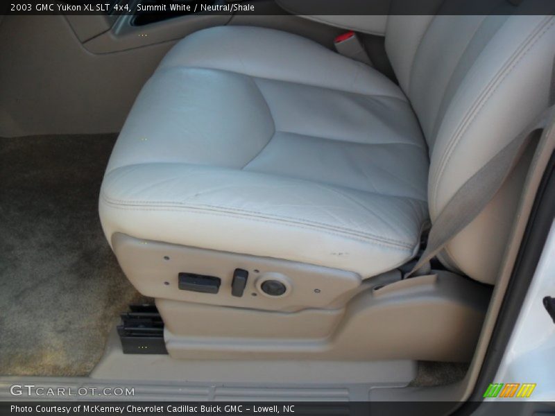 Summit White / Neutral/Shale 2003 GMC Yukon XL SLT 4x4