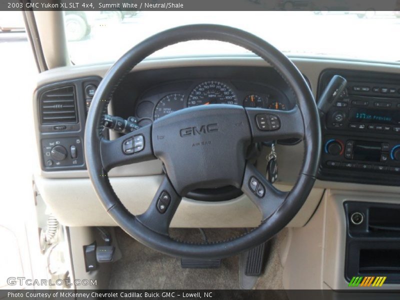 Summit White / Neutral/Shale 2003 GMC Yukon XL SLT 4x4