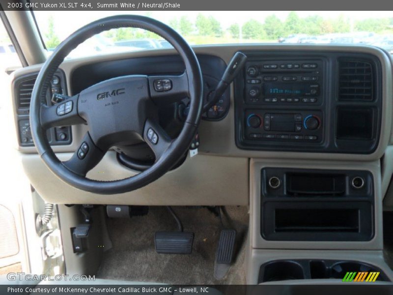Summit White / Neutral/Shale 2003 GMC Yukon XL SLT 4x4