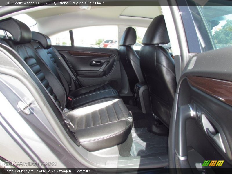 Island Gray Metallic / Black 2012 Volkswagen CC Lux Plus