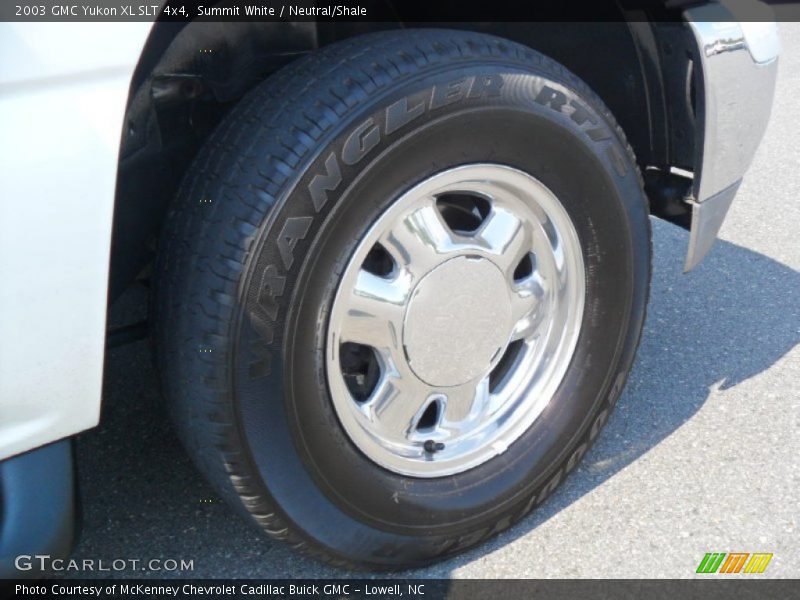 Summit White / Neutral/Shale 2003 GMC Yukon XL SLT 4x4
