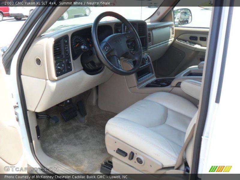 Summit White / Neutral/Shale 2003 GMC Yukon XL SLT 4x4