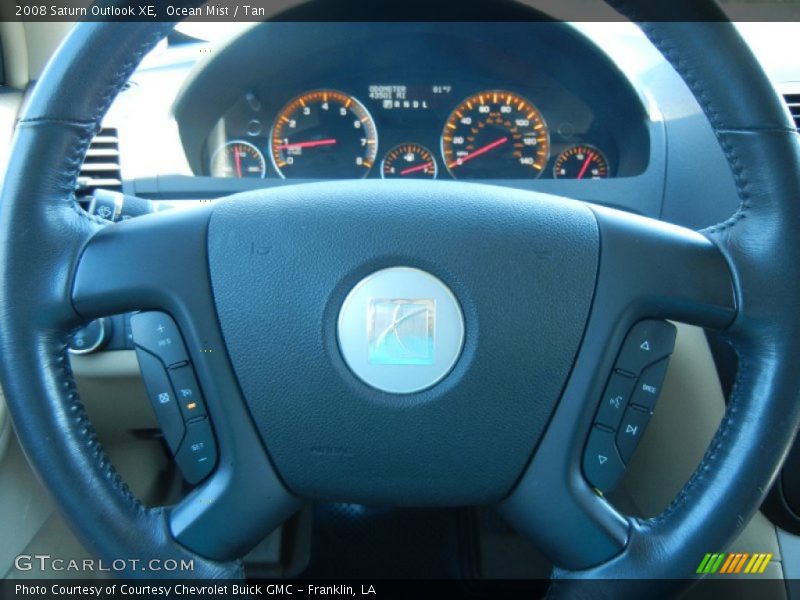 Ocean Mist / Tan 2008 Saturn Outlook XE