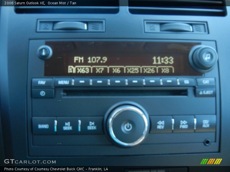 Ocean Mist / Tan 2008 Saturn Outlook XE