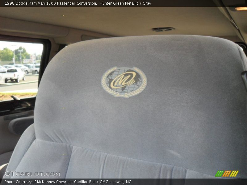 Hunter Green Metallic / Gray 1998 Dodge Ram Van 1500 Passenger Conversion