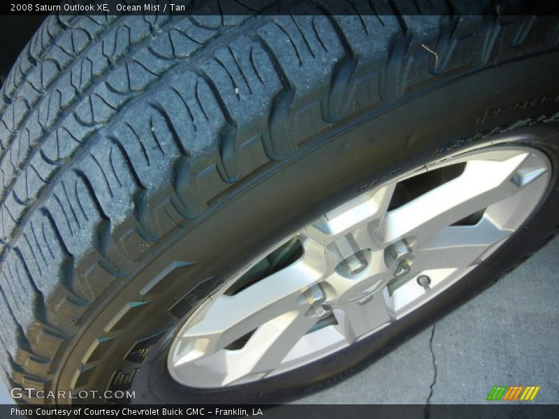 Ocean Mist / Tan 2008 Saturn Outlook XE