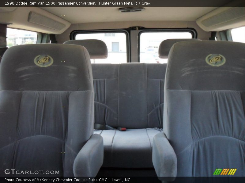 Hunter Green Metallic / Gray 1998 Dodge Ram Van 1500 Passenger Conversion