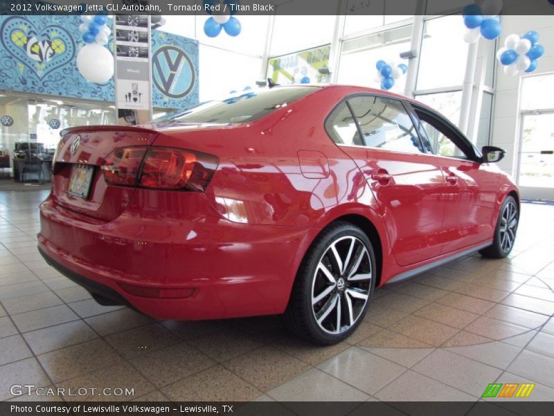 Tornado Red / Titan Black 2012 Volkswagen Jetta GLI Autobahn