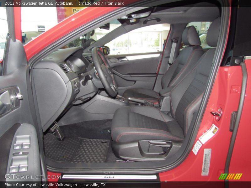  2012 Jetta GLI Autobahn Titan Black Interior