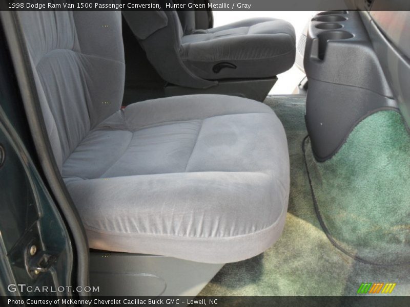 Hunter Green Metallic / Gray 1998 Dodge Ram Van 1500 Passenger Conversion