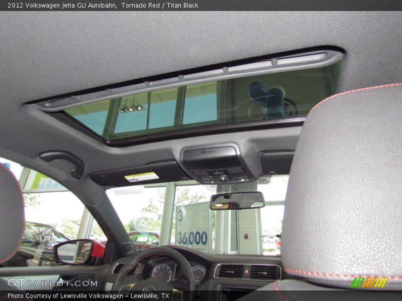 Tornado Red / Titan Black 2012 Volkswagen Jetta GLI Autobahn