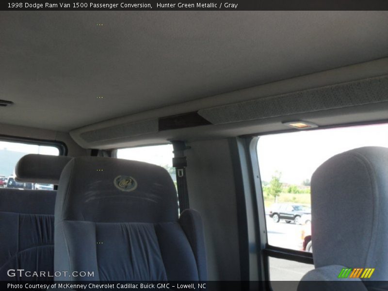 Hunter Green Metallic / Gray 1998 Dodge Ram Van 1500 Passenger Conversion