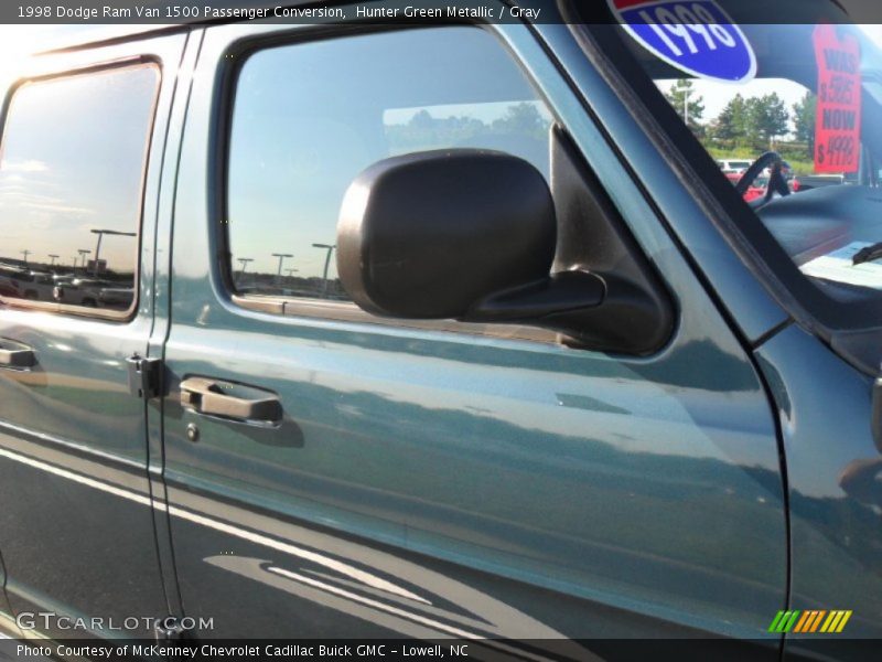 Hunter Green Metallic / Gray 1998 Dodge Ram Van 1500 Passenger Conversion
