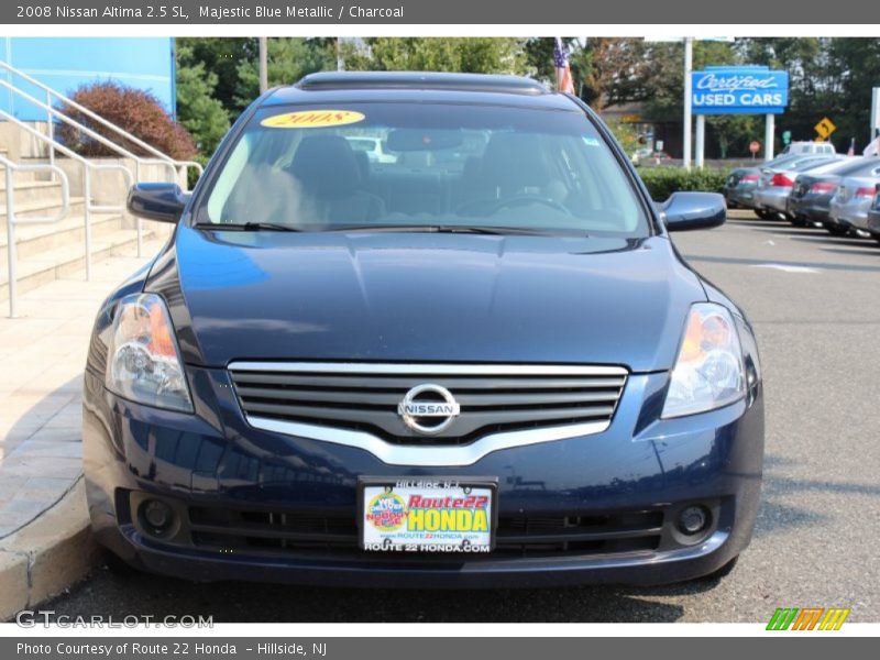 Majestic Blue Metallic / Charcoal 2008 Nissan Altima 2.5 SL