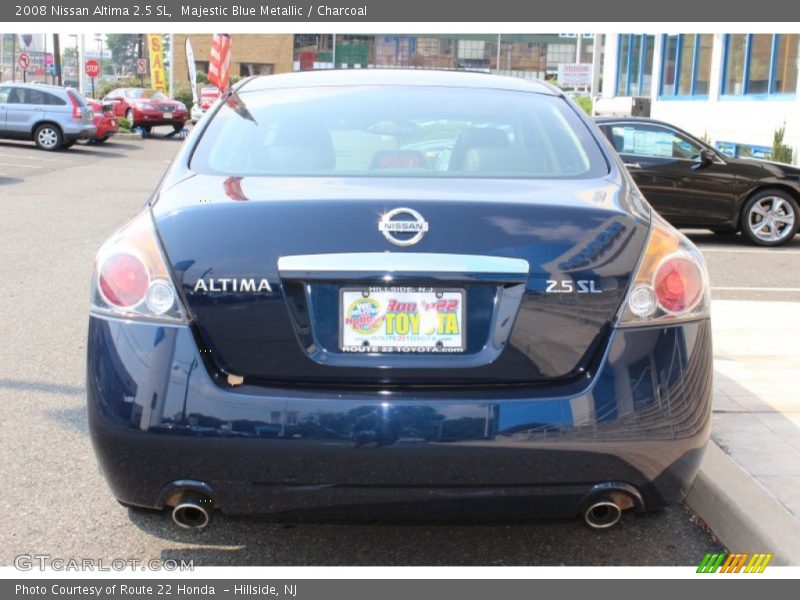 Majestic Blue Metallic / Charcoal 2008 Nissan Altima 2.5 SL