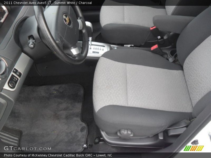  2011 Aveo Aveo5 LT Charcoal Interior