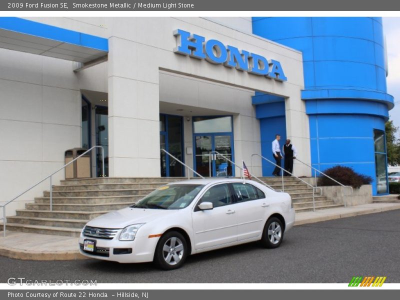 Smokestone Metallic / Medium Light Stone 2009 Ford Fusion SE