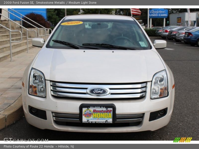 Smokestone Metallic / Medium Light Stone 2009 Ford Fusion SE